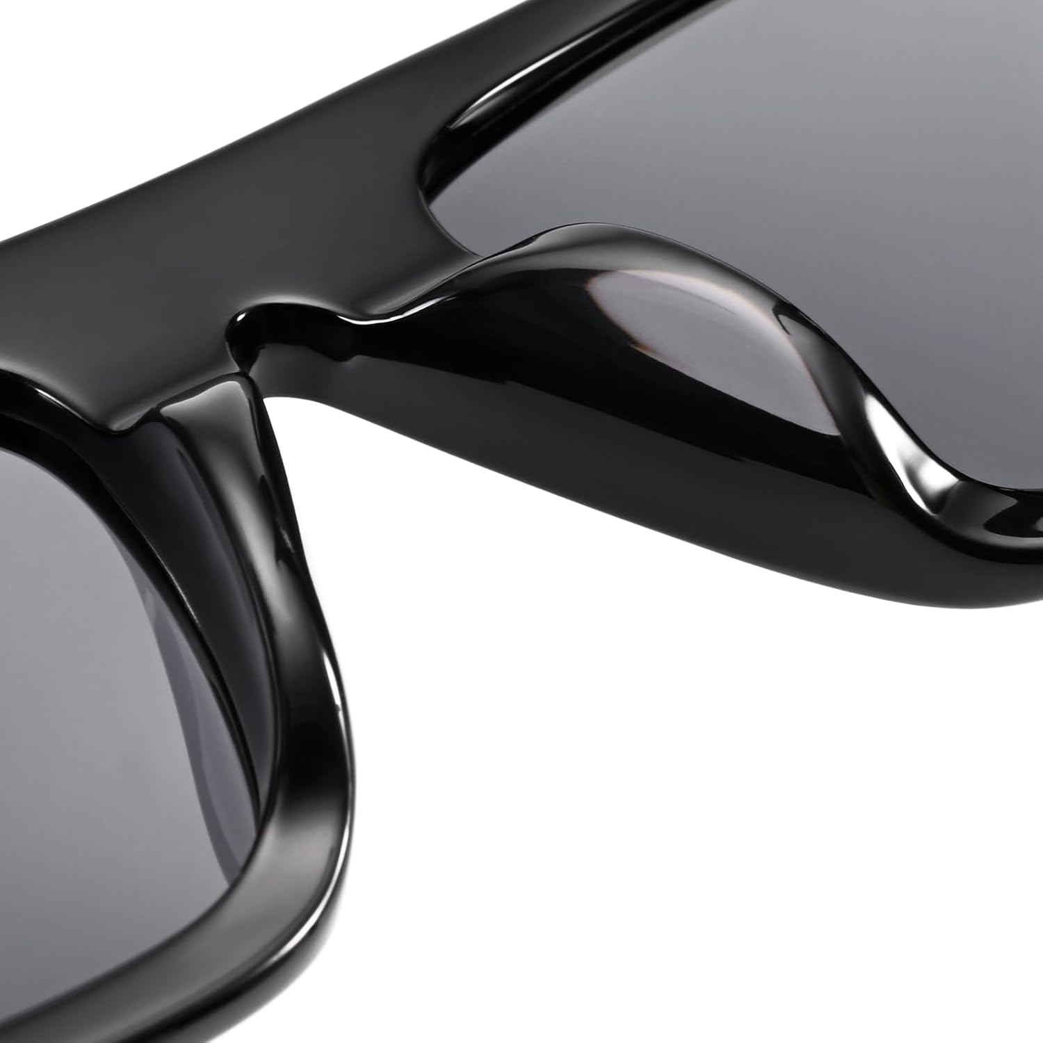 Narrow square Men Polarized Sunglasses rectangular Women retro Sun Glasses D1240306